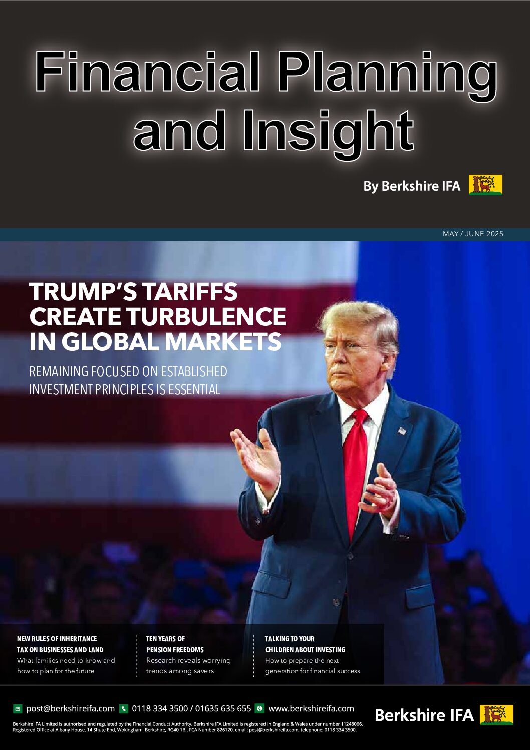 Trumps Tariffs – Global Market Turbulence – May 2025 – Magazine ...